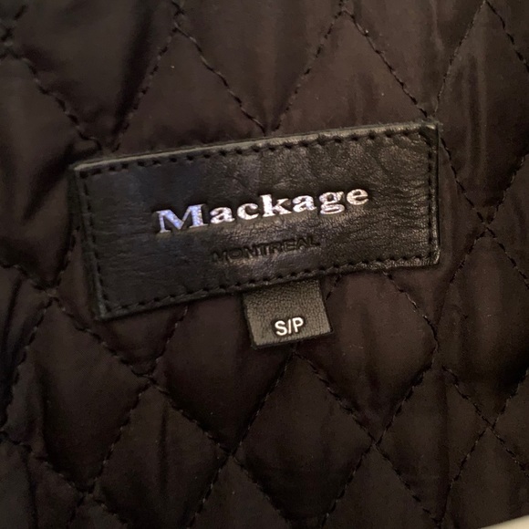 MACKAGE Wool & Leather Winter Coat/Jacket -  Small - Picture 14 of 16